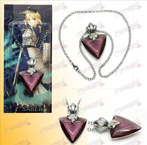 Steins; Gate accessoires ketting paars