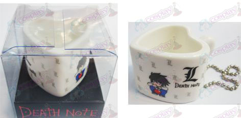 Death Note accessoires tas hanger hart-vormige keramische cup