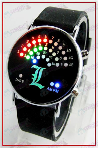 Kleurrijke Koreaanse fan LED horloges - Death Note Accessoires