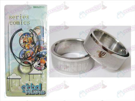 Fairy Tail Accessoires Frosted Ring Ketting - Rope