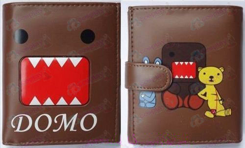 Q-versie van Domo Accessoires bulk wallet (koffie)