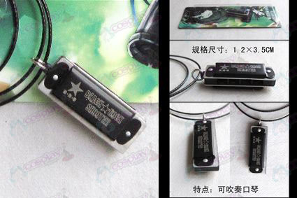 Gebrek Rock Shooter Accessoires harmonica ketting