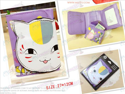 Natsume's boek van Friends Accessoires Cat leraar bulk wallet (ogen open)