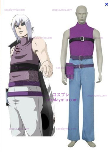 Naruto Suigetsu Hozuki Cosplay Kostuum