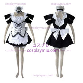 Black Lolita cosplay kostuum