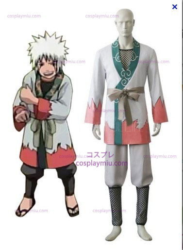 Naruto Jonge Jiraiya Cosplay Kostuum