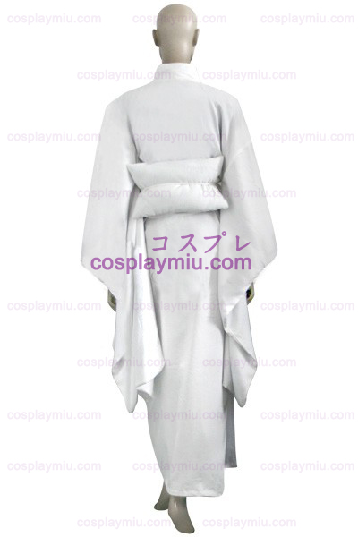 Witte Kill Bill O-Ren Ishii Kimono Cosplay Kostuum