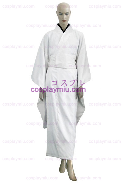 Witte Kill Bill O-Ren Ishii Kimono Cosplay Kostuum