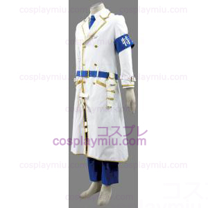 Poppen Silver Badge Wit Eenheid Uniform Cosplay Kostuum