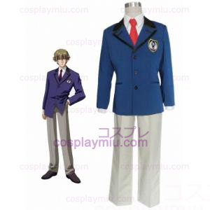 Little Busters EX! Katoen Polyester School Uniform Group Cosplay Kostuums