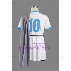 Inazuma Eleven Wit Soccer Uniform Cosplay Kostuum