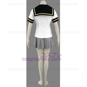 Shin Megami Tensei: Persona 4 Gekkoukan High School Summer Girl Uniform Cosplay Kostuum