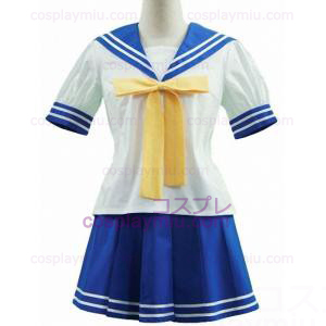 Lucky Star Ry ㄸ ㄽ ㄸ ㄽ Academy Girl Summer Uniform Cosplay Kostuum