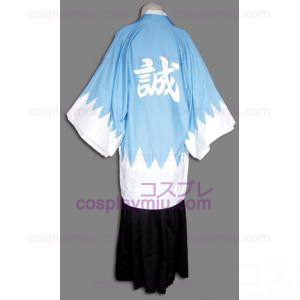 Shinsengumi Blue Swordsman Cosplay Kostuum