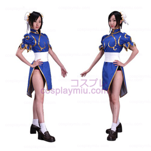 Street Fighter Chun Li Cosplay Kostuum