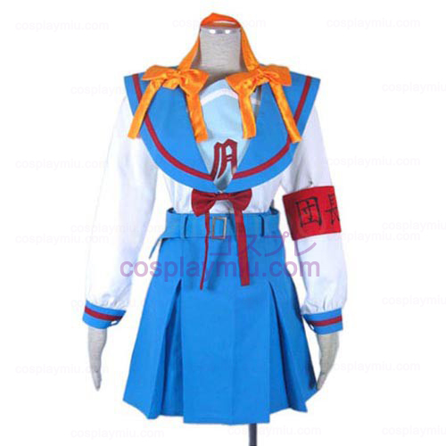 Haruhi Suzumiya Girl's Uniform Asahina Mikuru Cosplay Kostuum