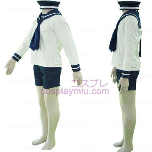 Hetalia Axis Powers N. Italië Sailor Suit Cosplay Kostuum