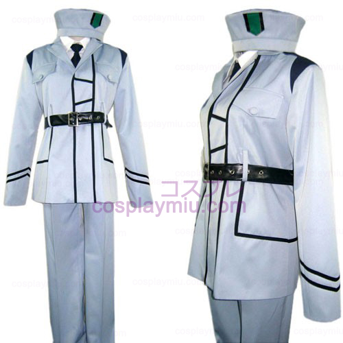 Hetalia Axis Powers Silver Uniform Cosplay Kostuum