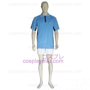 De Prince Of Tennis Jyousei Shounan lichtblauw en wit Cosplay Kostuum