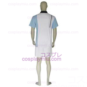De Prince Of Tennis Hyotei Gakuen lichtblauw en wit Cosplay Kostuum