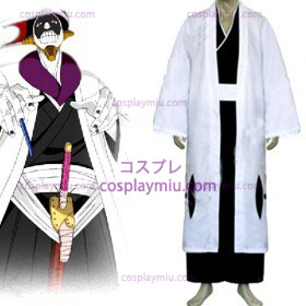 Bleach 12e Divisie Captain Kurotsuchi Mayuri Men's Cosplay Kostuum