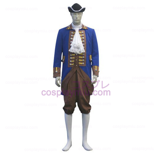 Amerikaanse Revolutionaire Cosplay Kostuum