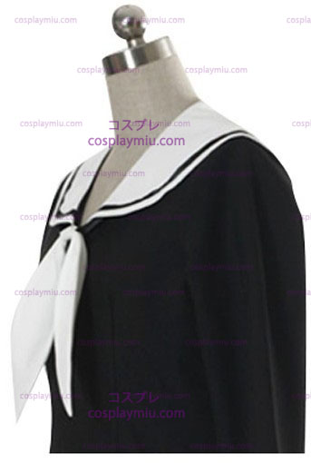Zwarte lange mouwen Dress School Uniform