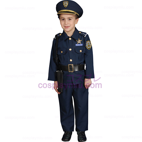 Politieman Deluxe Peuter Costume