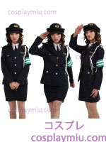 Knappe Lady Police Uniform Kostuum