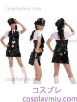 Naugthty Emaille Lady Police Costume Black