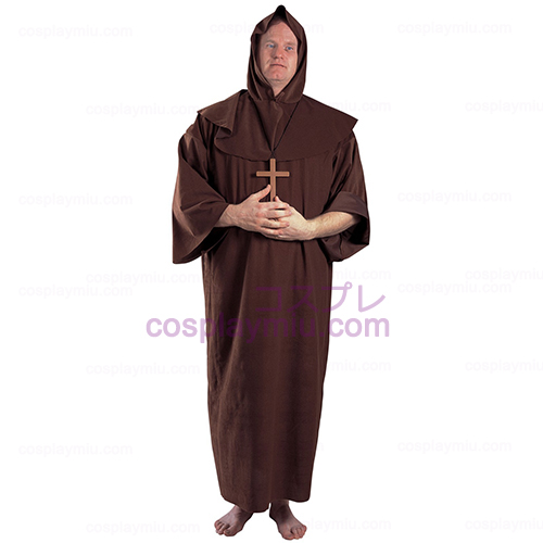 Monk Volwassen Plus Kostuum