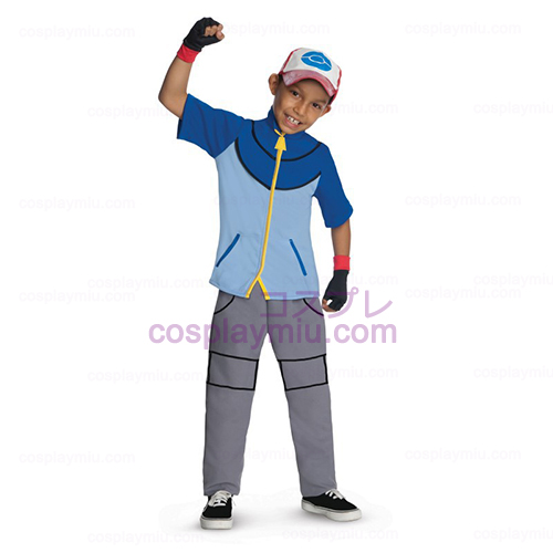 Pokemon - Ash Ketchum kind kostuum