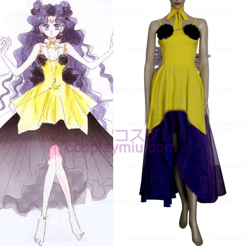 Sailor Moon Luna Menselijke Vorm Vrouwen Cosplay Kostuum