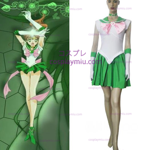 Sailor Moon Sailor Jupiter Makoto Kino Halloween Cosplay Kostuum