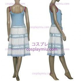 Final Fantasy VII Aerith Gainsborough Vrouwen Cosplay Kostuum