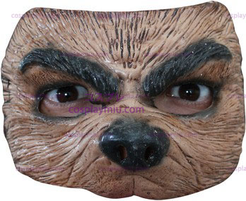 Half Wolf Masker