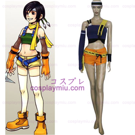 Final Fantasy VII Yuffie Kisaragi Halloween Cosplay Kostuum