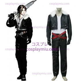 Final Fantasy VIII Squall Mannen Cosplay Kostuum