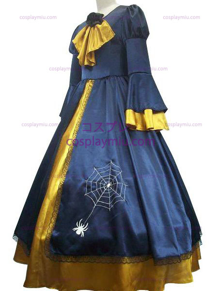 Vocaloid Rin Kagamine Blauw En Geel Cosplay Costume Dress
