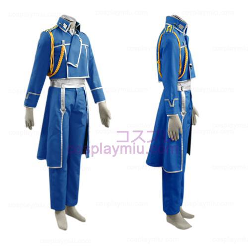 FullMetal Alchemist Roy Mustang Militaire Cosplay Kostuum