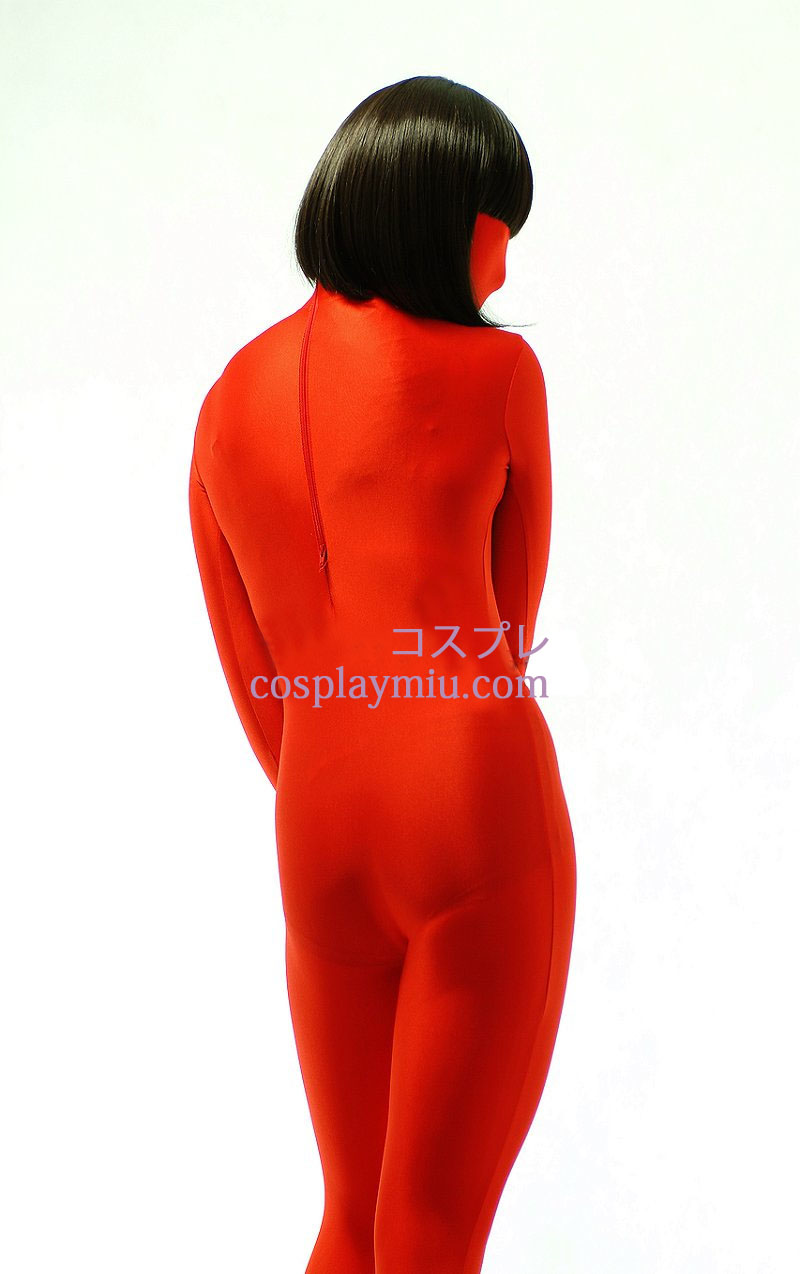 Red Unisex Modal Zentai Kostuums