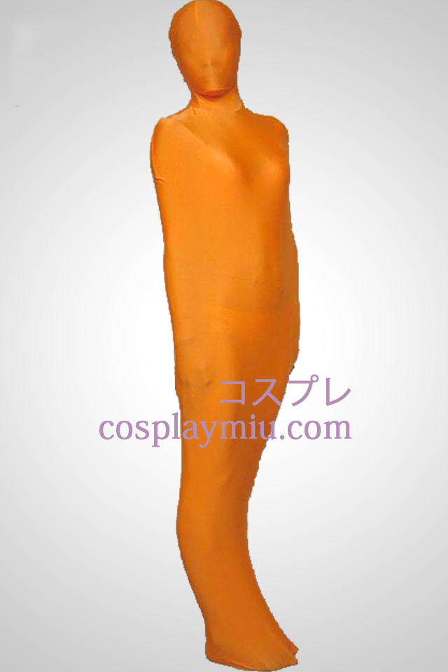 Oranje Mummy Style Lycra Zentai