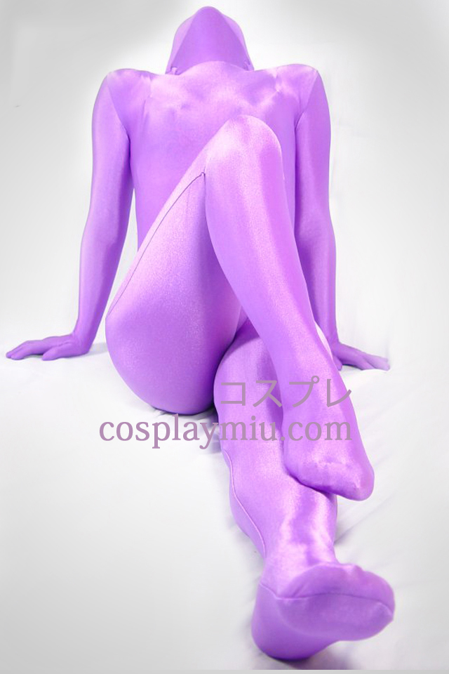 Light Purple Lycra Spandex Zentai Kostuums